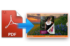 Easy and quickly convert PDF to flash page-flipping book
