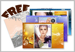 free abstract design theme
