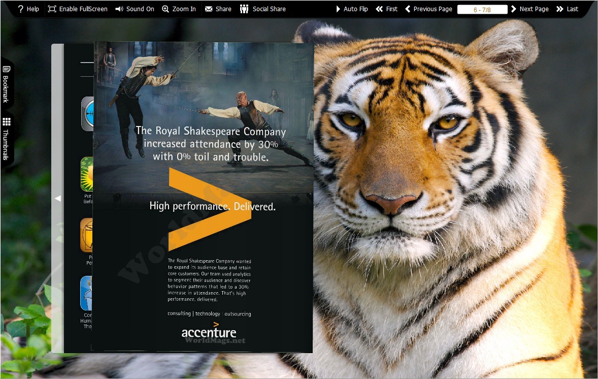 bengal tiger theme