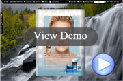 Landscape templates for PDF to Flippingbook3d Pro demo