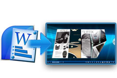 Easy and quickly convert Scan file to flash flip book